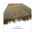 Boardwalk Parlor Broom, Corn Fiber Bristles, 55" Overall Length, Natural (926CEA)