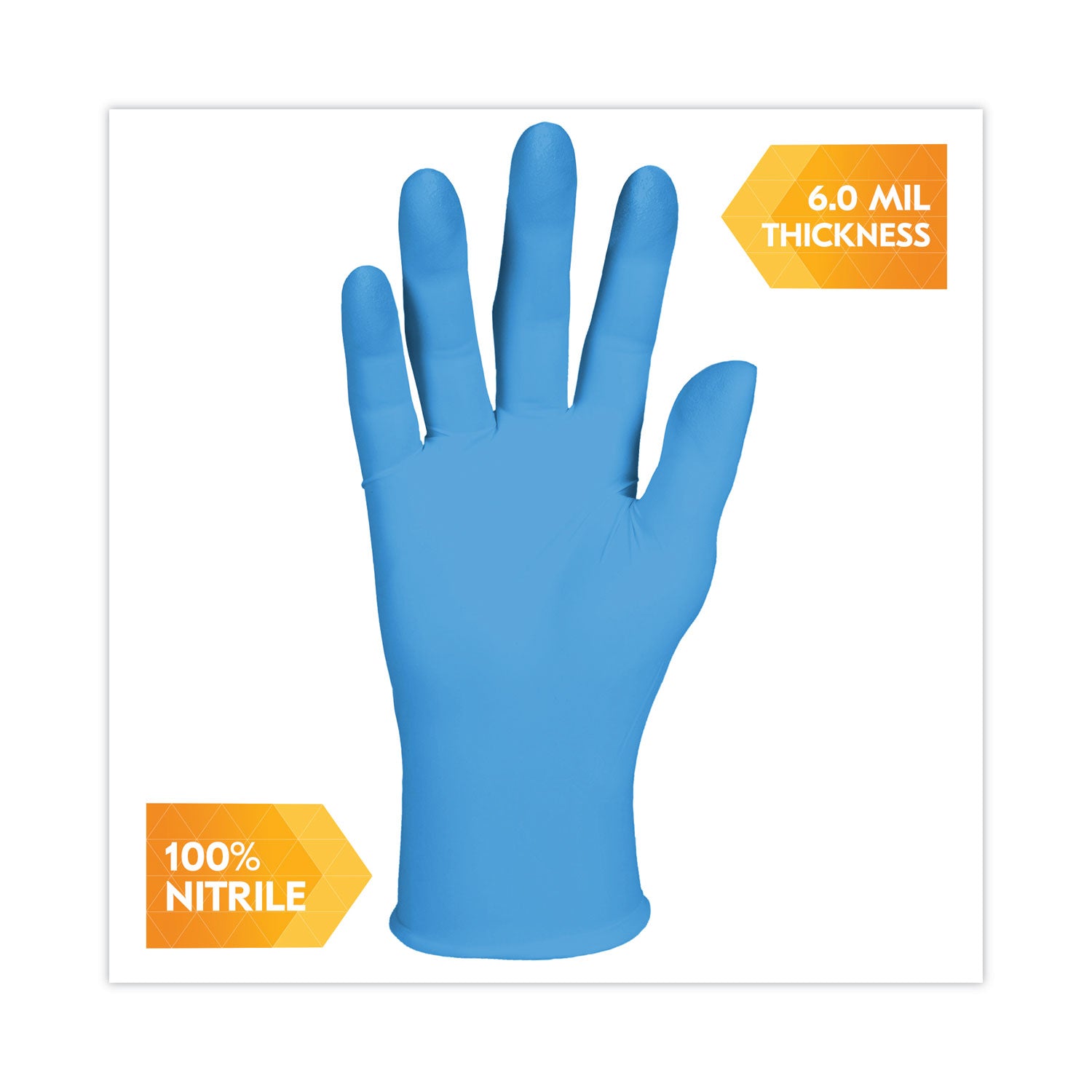 KleenGuard G10 2PRO Nitrile Gloves, Blue, X-Large, 900/Carton (54424CT)