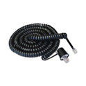 Softalk Twisstop Detangler with Coiled, 25-Foot Phone Cord, Black (03201)