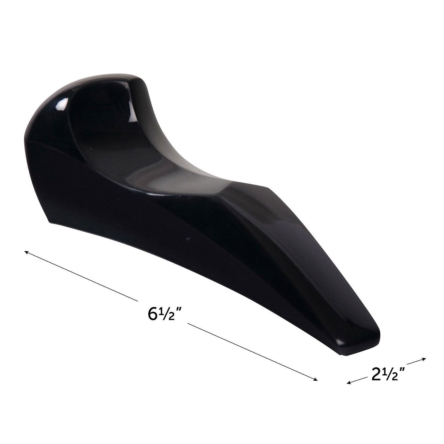 Softalk II Telephone Shoulder Rest, 2 x 6.75 x 2.5, Black (801M)