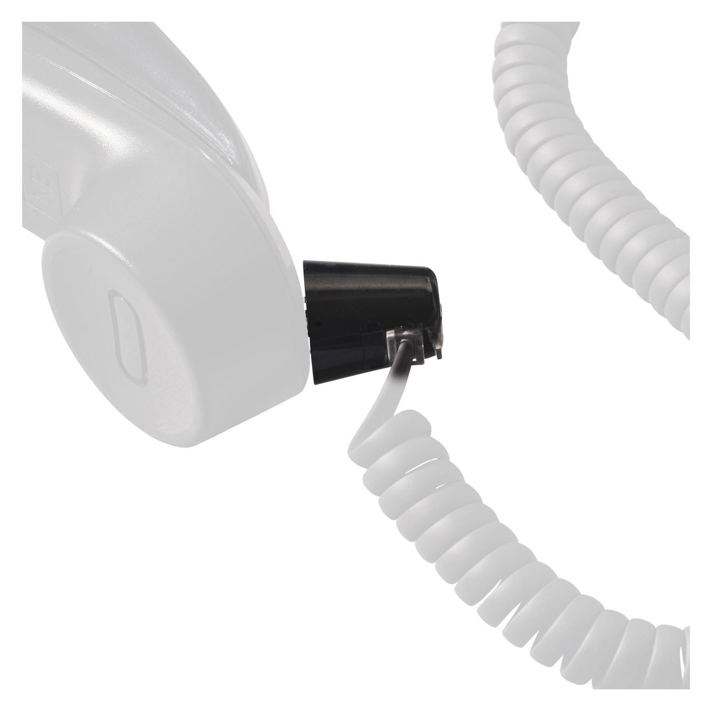 Softalk Twisstop Rotating Phone Cord Detangler, Black (1501)
