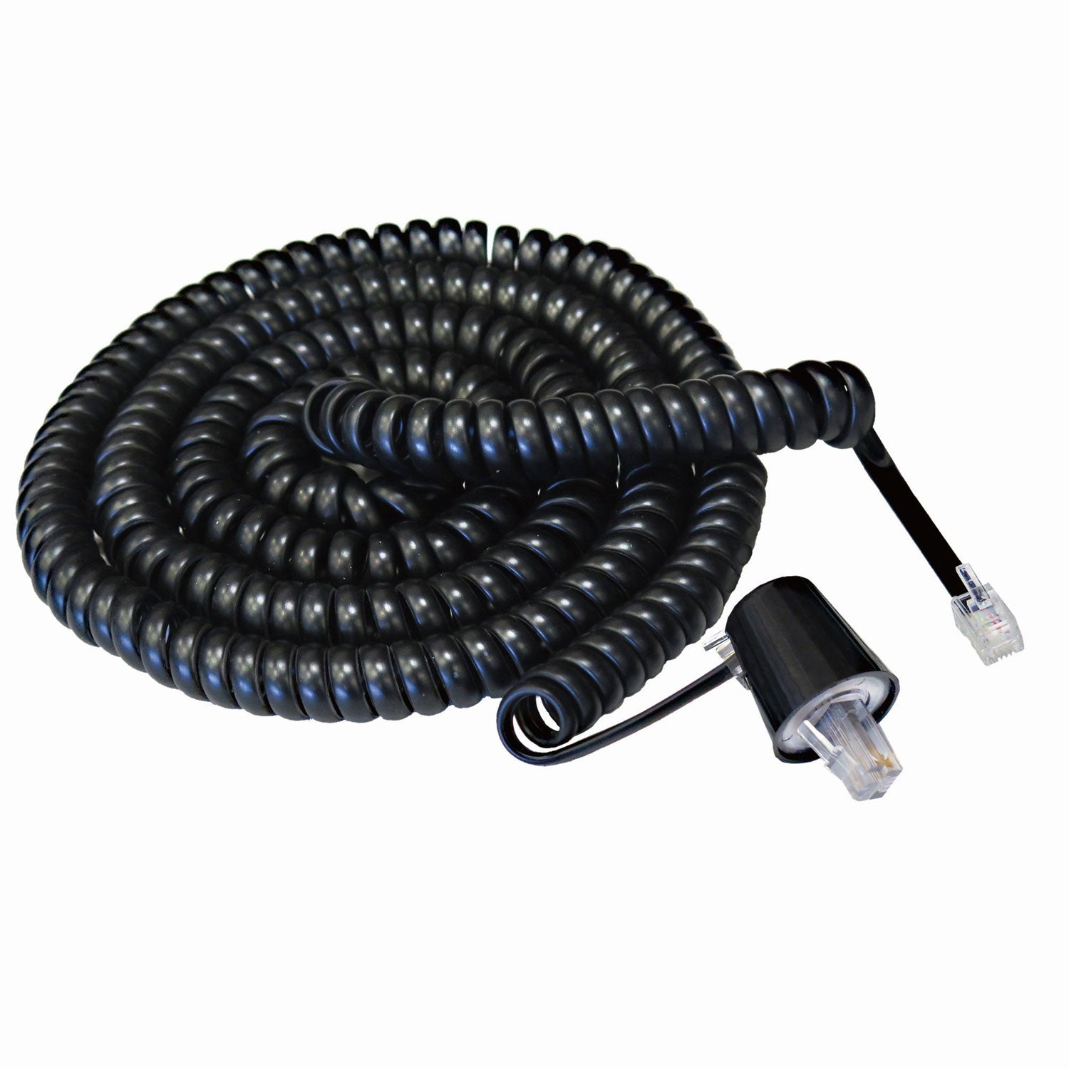Softalk Twisstop Rotating Phone Cord Detangler, Black (1501)