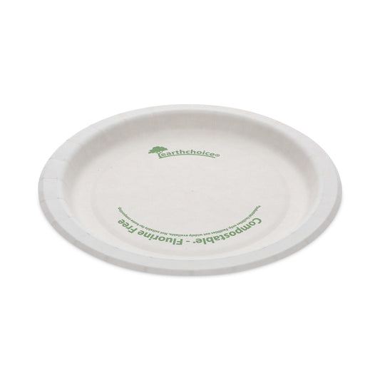 Pactiv EarthChoice Pressware Compostable Dinnerware, Plate, 6" dia, White, 750/Carton (PSP06EC)