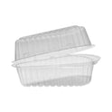 Pactiv Hinged Lid Pie Wedge Container, 6" Pie Wedge, 4.5 x 4.5 x 2.5, Clear, Plastic, 510/Carton (YCI890060000)