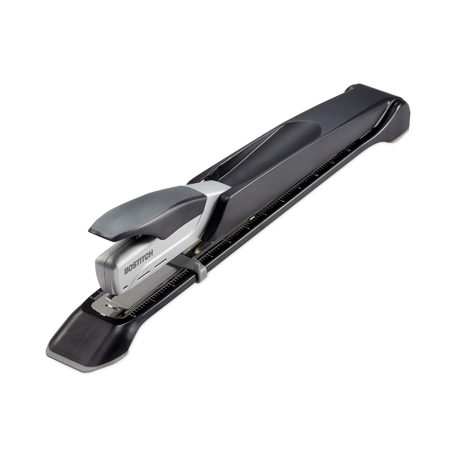 Bostitch Long Reach Stapler, 25-Sheet Capacity, 12" Throat, Black/Silver (1610)