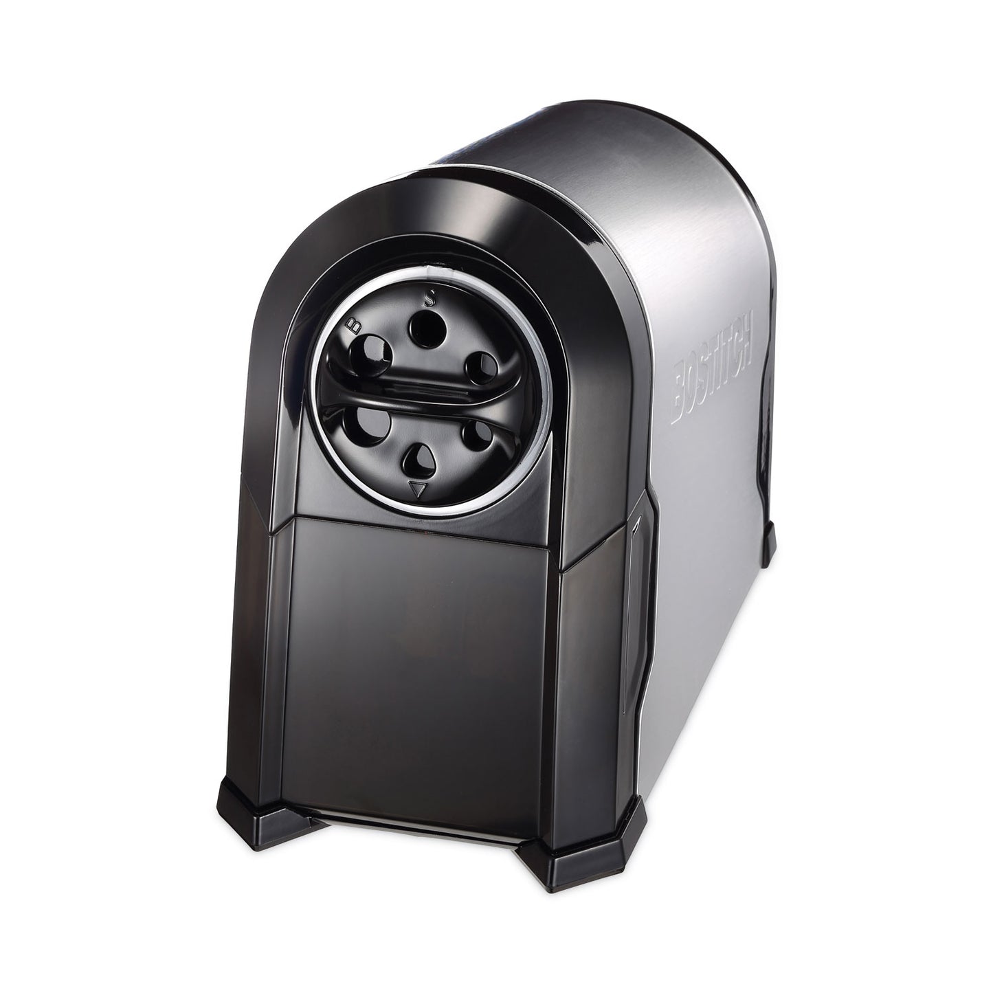 Bostitch Super Pro Glow Commercial Electric Pencil Sharpener, AC-Powered, 6.13 x 10.63 x 9, Black/Silver (EPS14HC)