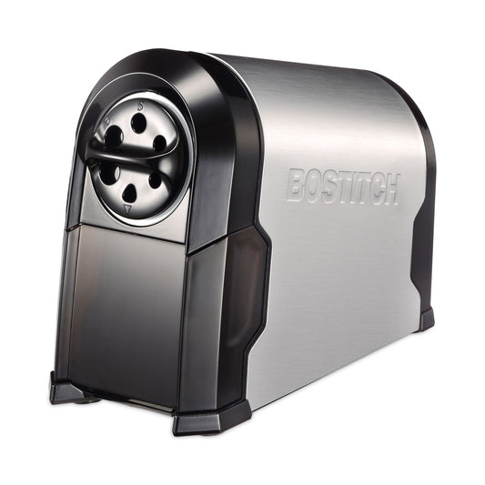 Bostitch Super Pro Glow Commercial Electric Pencil Sharpener, AC-Powered, 6.13 x 10.63 x 9, Black/Silver (EPS14HC)