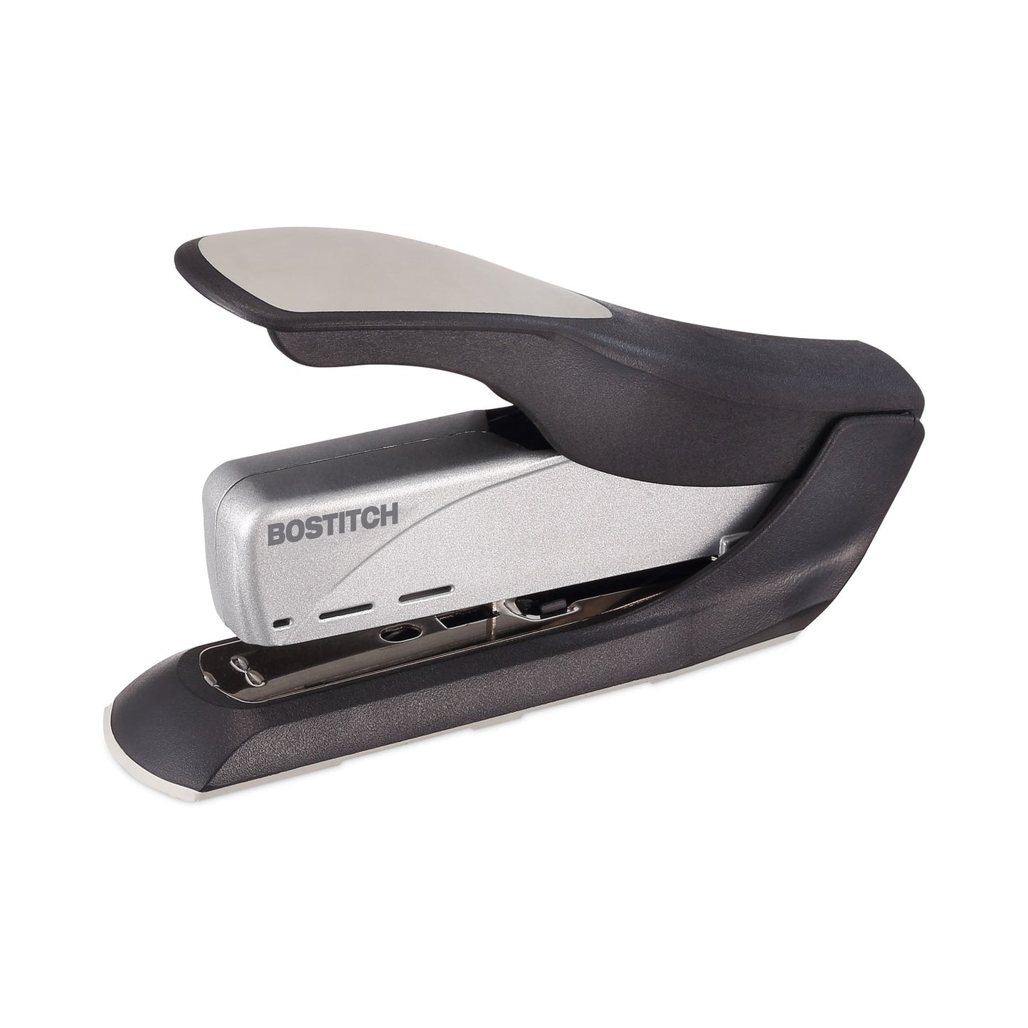 Bostitch Spring-Powered Premium Heavy-Duty Stapler, 65-Sheet Capacity, Black/Silver (1210)