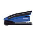 Bostitch InPower One-Finger 3-in-1 Desktop Stapler with Antimicrobial Protection, 20-Sheet Capacity, Blue/Black (1122)