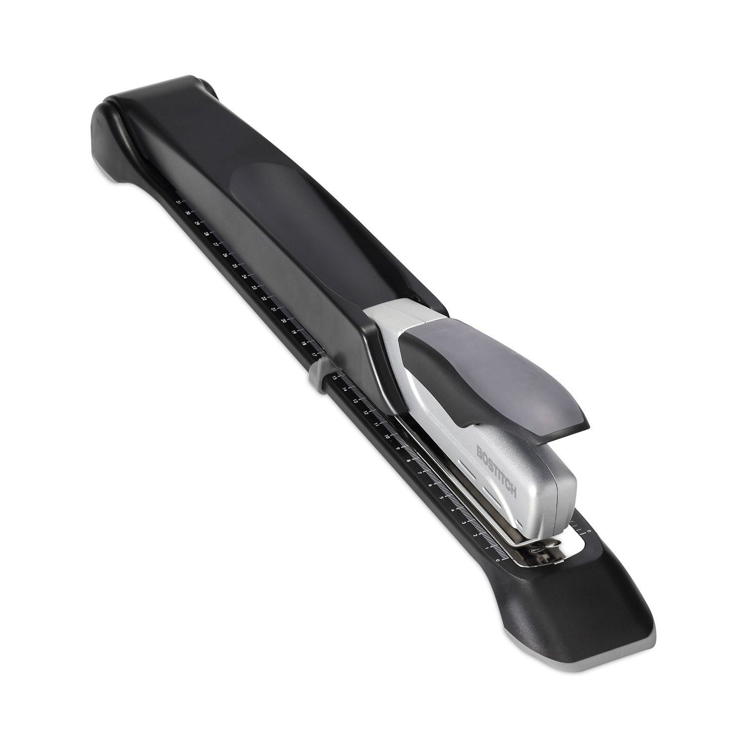 Bostitch Long Reach Stapler, 25-Sheet Capacity, 12" Throat, Black/Silver (1610)