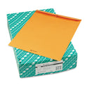 Quality Park Clasp Envelope, 32 lb Bond Weight Kraft, #15 1/2, Square Flap, Clasp/Gummed Closure, 12 x 15.5, Brown Kraft, 100/Box (37810)