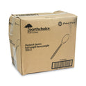 Pactiv EarthChoice PSM Cutlery, Heavyweight, Spoon, 5.88", Tan, 1,000/Carton (YPSMSTEC)