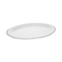 Pactiv Placesetter Satin Non-Laminated Foam Dinnerware, Platter, 8.5 x 11.5, White, 500/Carton (YTH100430000)