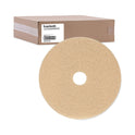 Boardwalk Burnishing Floor Pads, 20" Diameter, Tan, 5/Carton (4020ULT)