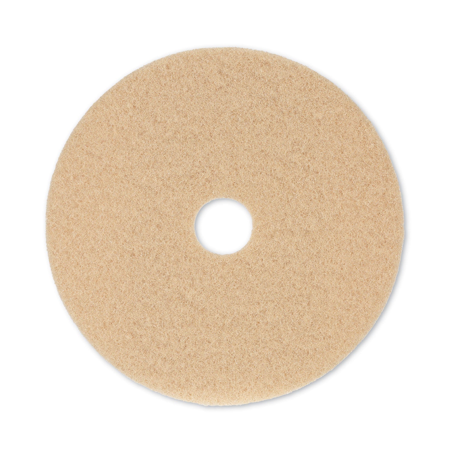 Boardwalk Burnishing Floor Pads, 20" Diameter, Tan, 5/Carton (4020ULT)