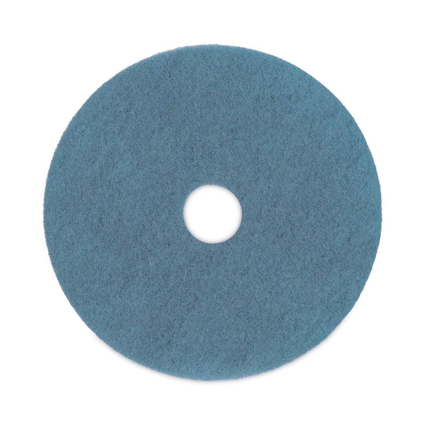 Boardwalk Burnishing Floor Pads, 20" Diameter, Aqua, 5/Carton (4020AQU)