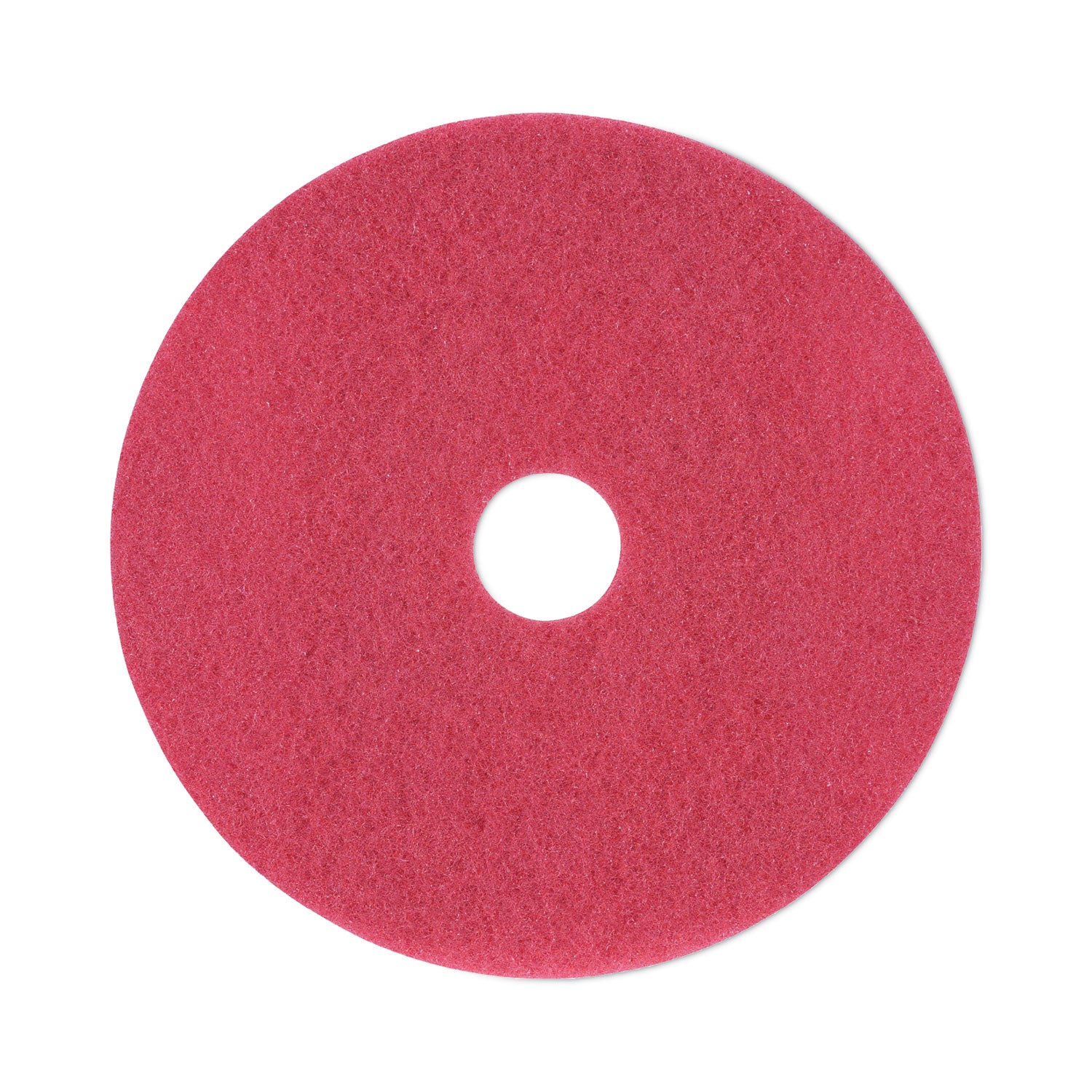 Boardwalk Buffing Floor Pads, 19" Diameter, Red, 5/Carton (4019RED)