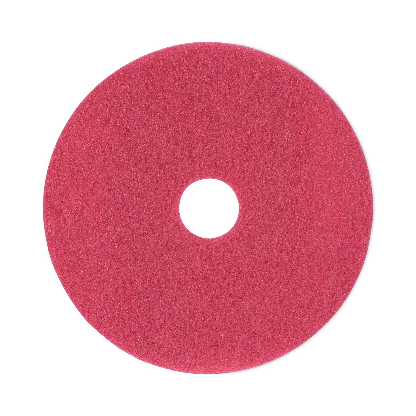 Boardwalk Buffing Floor Pads, 18" Diameter, Red, 5/Carton (4018RED)