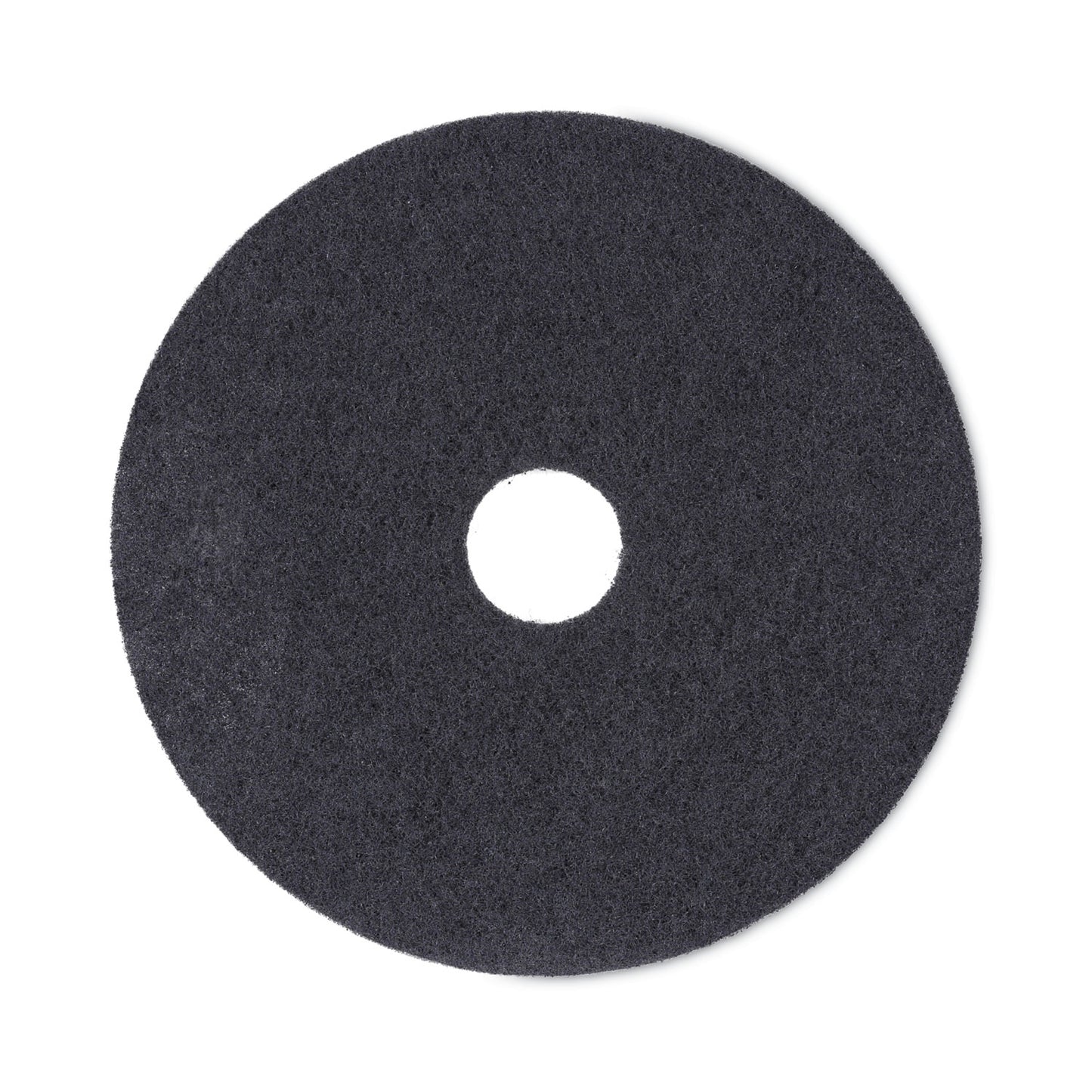 Boardwalk Stripping Floor Pads, 18" Diameter, Black, 5/Carton (4018BLA)