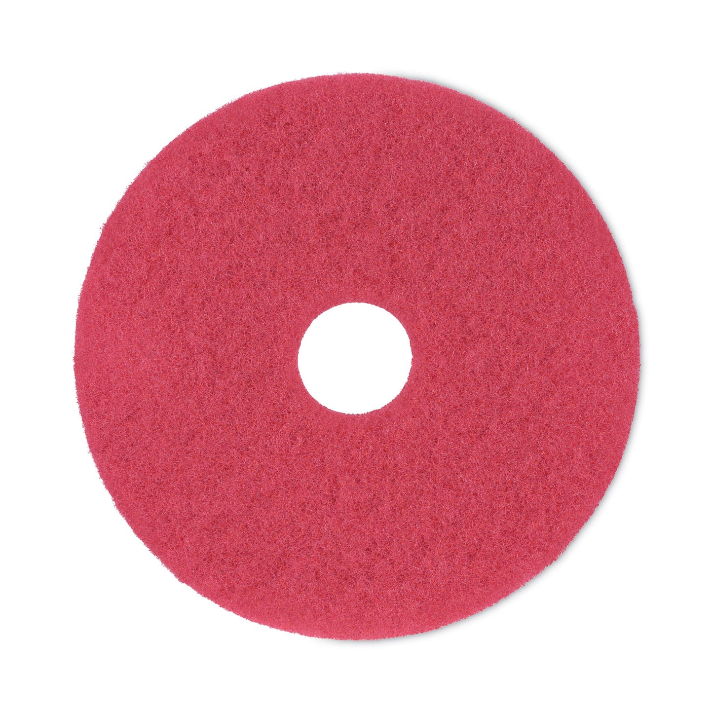 Boardwalk Buffing Floor Pads, 17" Diameter, Red, 5/Carton (4017RED)