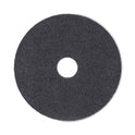 Boardwalk High Performance Stripping Floor Pads, 17" Diameter, Black, 5/Carton (4017HIP)