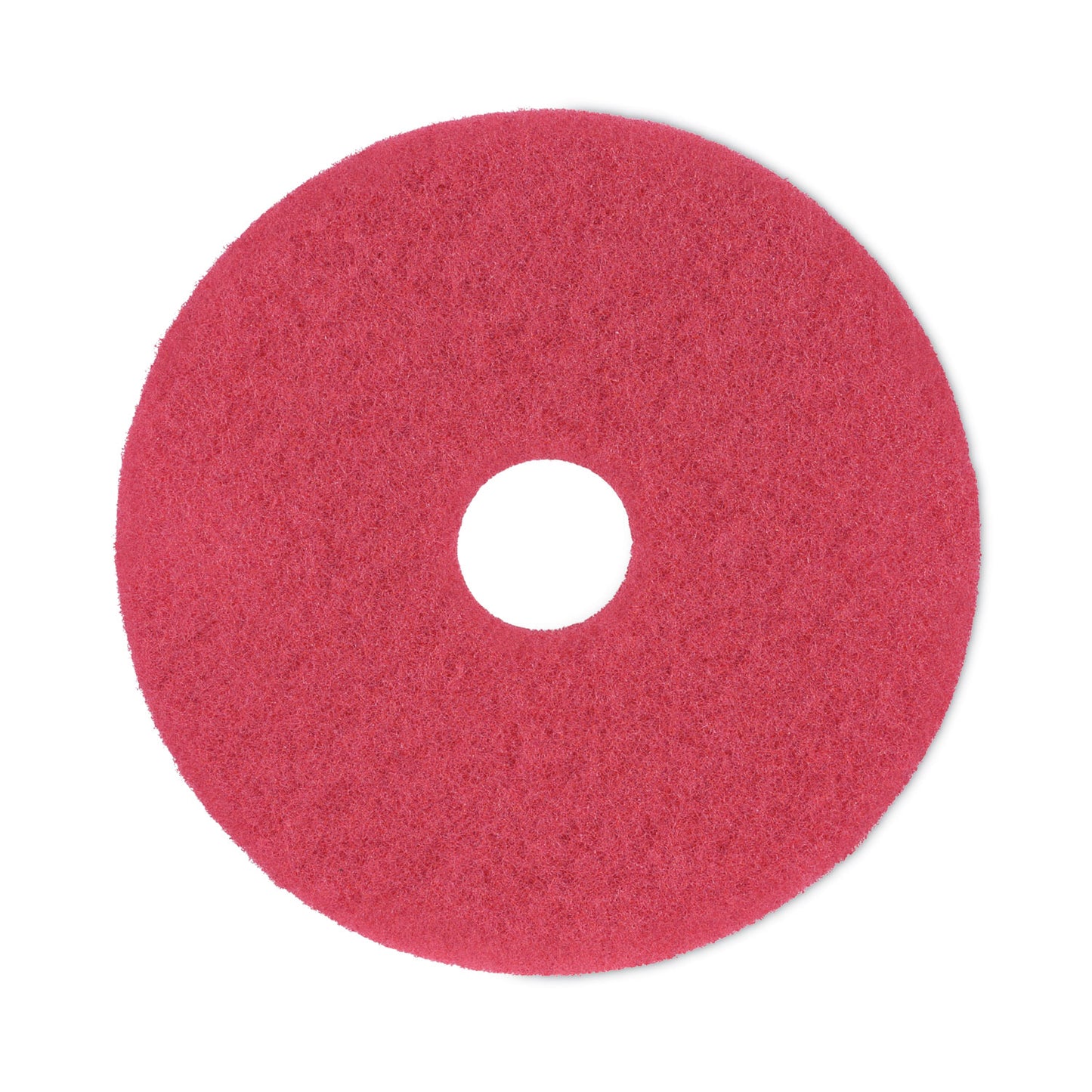 Boardwalk Buffing Floor Pads, 16" Diameter, Red, 5/Carton (4016RED)