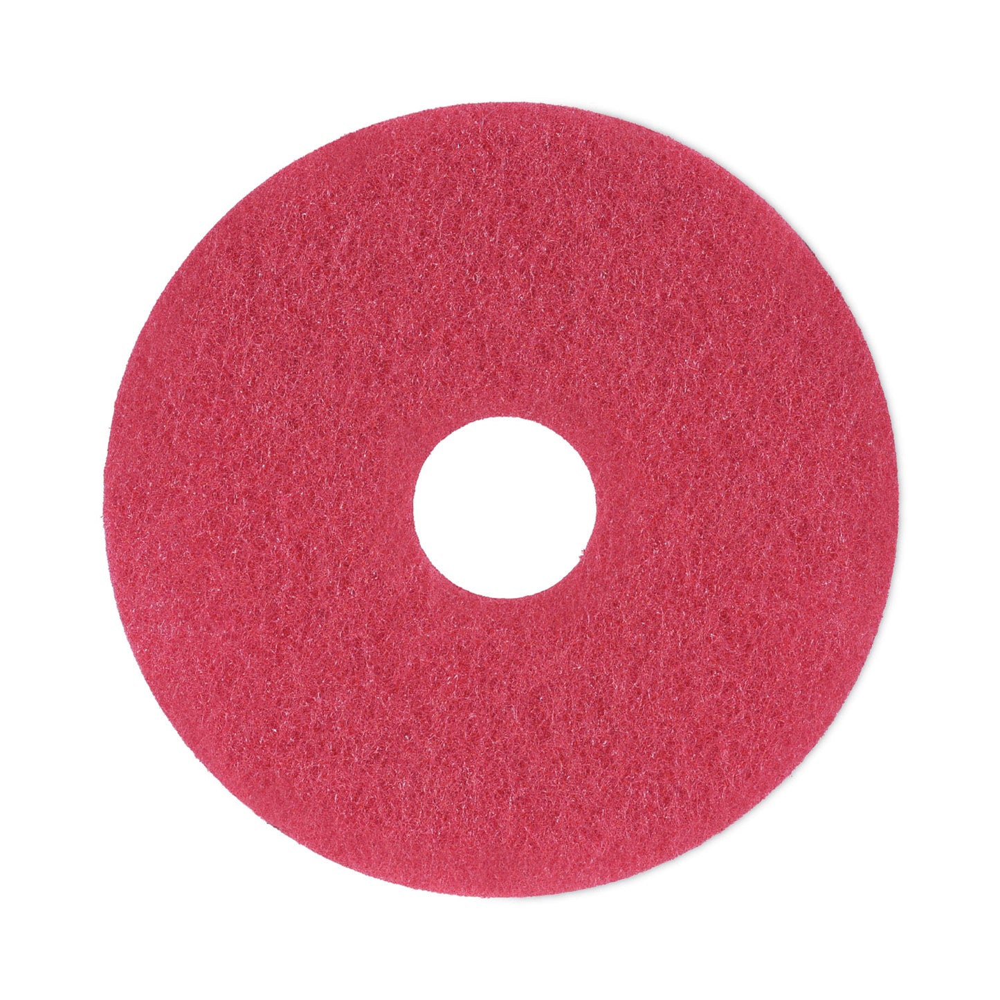 Boardwalk Buffing Floor Pads, 13" Diameter, Red, 5/Carton (4013RED)