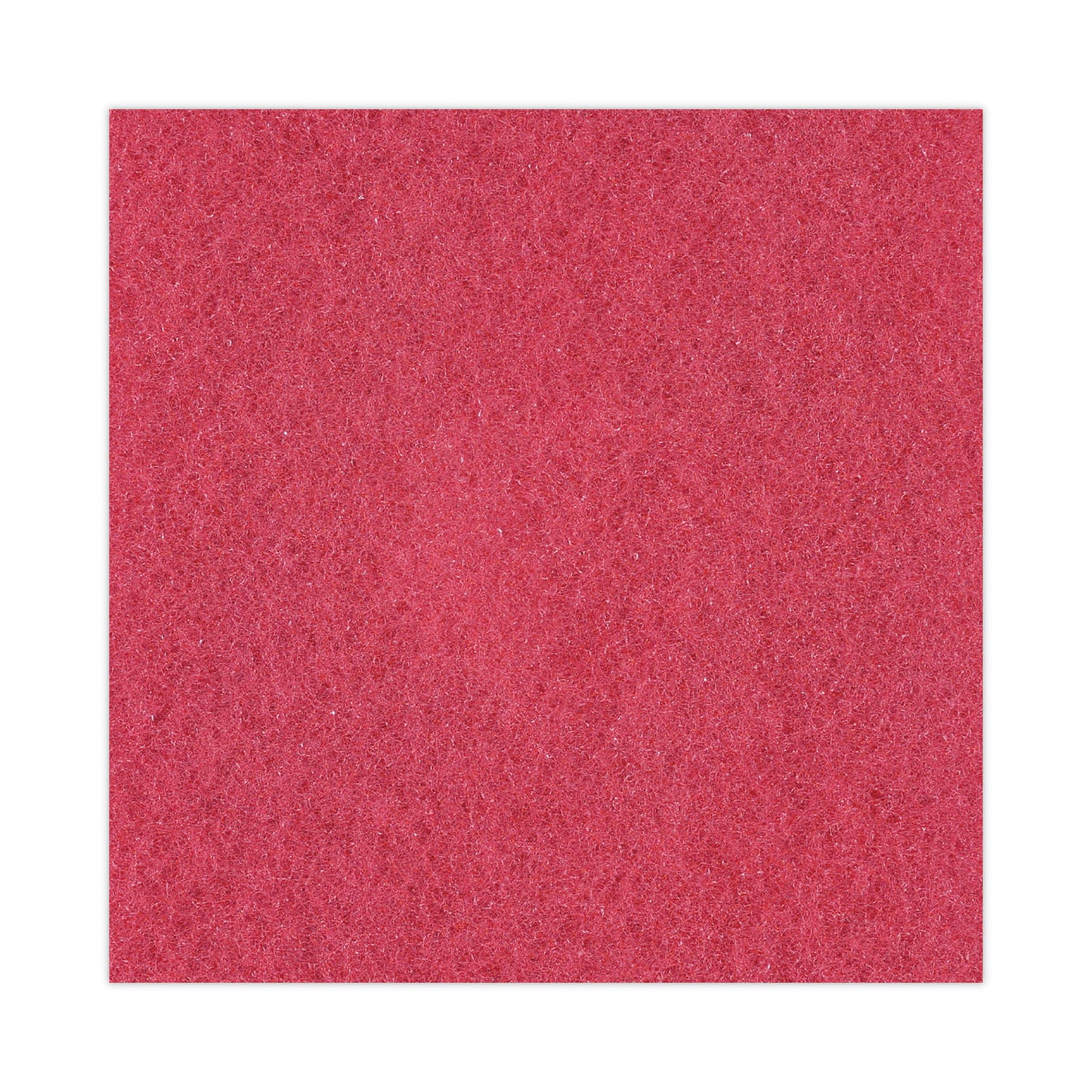 Boardwalk Buffing Floor Pads, 12" Diameter, Red, 5/Carton (4012RED)
