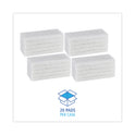 Boardwalk Light Duty Scour Pad, 4.63  x 10, White, 20/Carton (401)