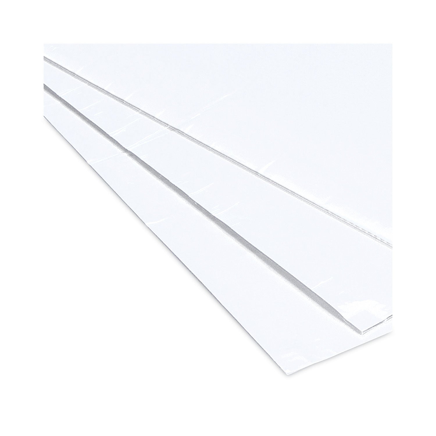 Crown Mats Walk-N-Clean Mat 60-Sheet Refill Pad, 30 x 24, 4/Carton, White (WCRPLPDW)