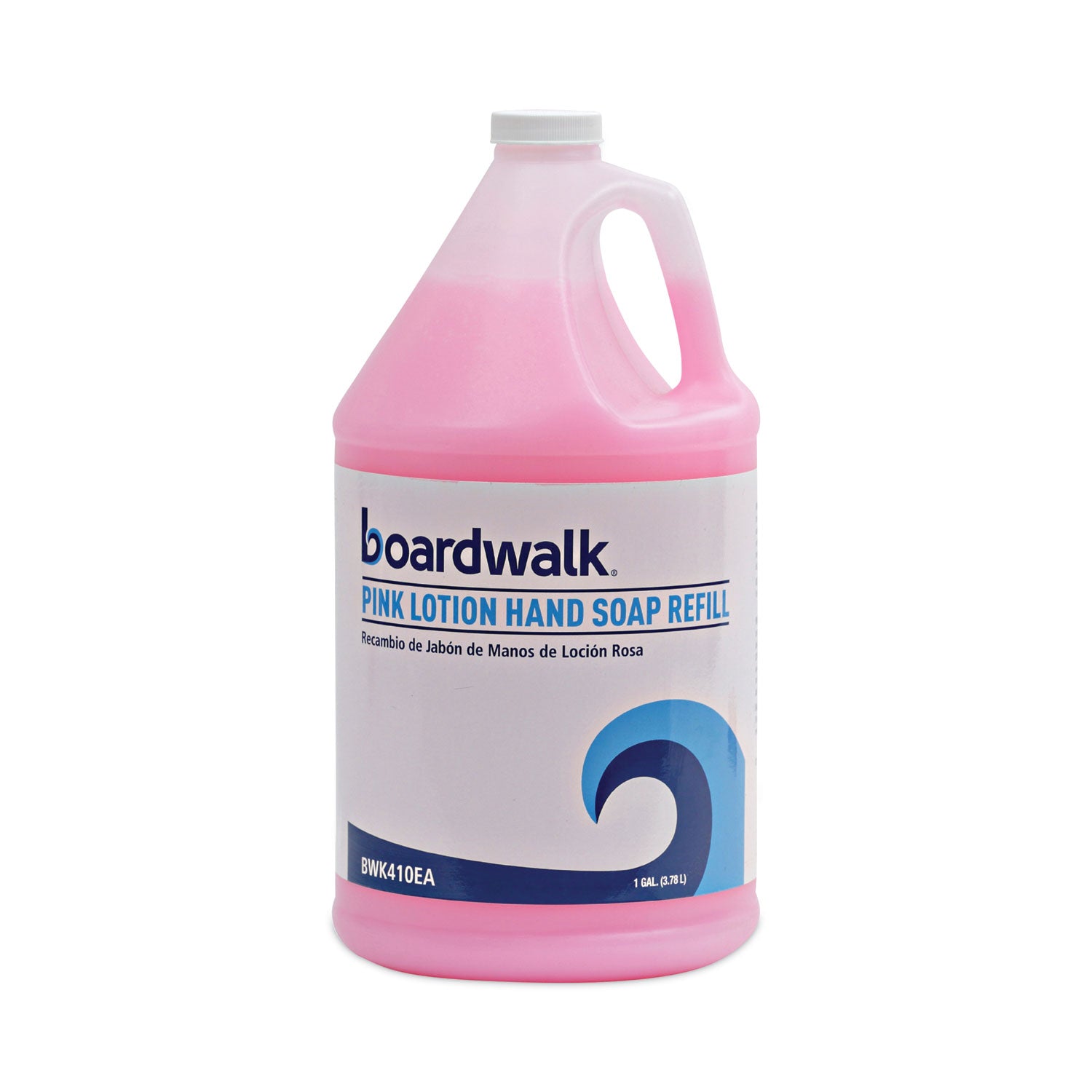 Boardwalk Mild Cleansing Pink Lotion Soap, Cherry Scent, 1 gal (410EA)