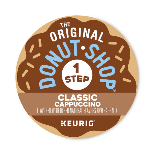 The Original Donut Shop Classic Cappuccino K-Cups, 20/Box (9075)