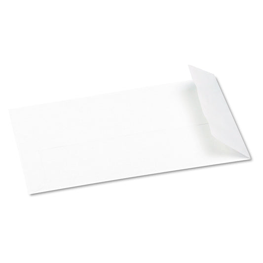 Quality Park Redi-Seal Catalog Envelope, #1, Cheese Blade Flap, Redi-Seal Adhesive Closure, 6 x 9, White, 100/Box (43117)