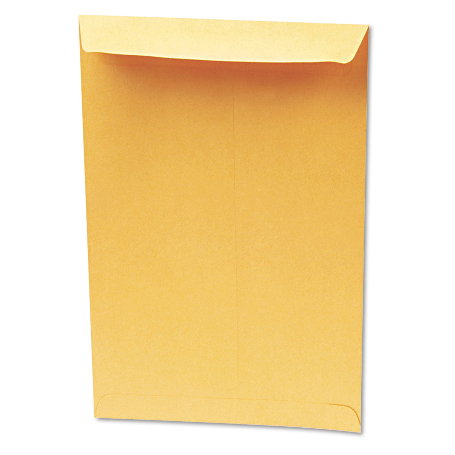 Quality Park Redi-Seal Catalog Envelope, #13 1/2, Cheese Blade Flap, Redi-Seal Adhesive Closure, 10 x 13, Brown Kraft, 100/Box (43767)