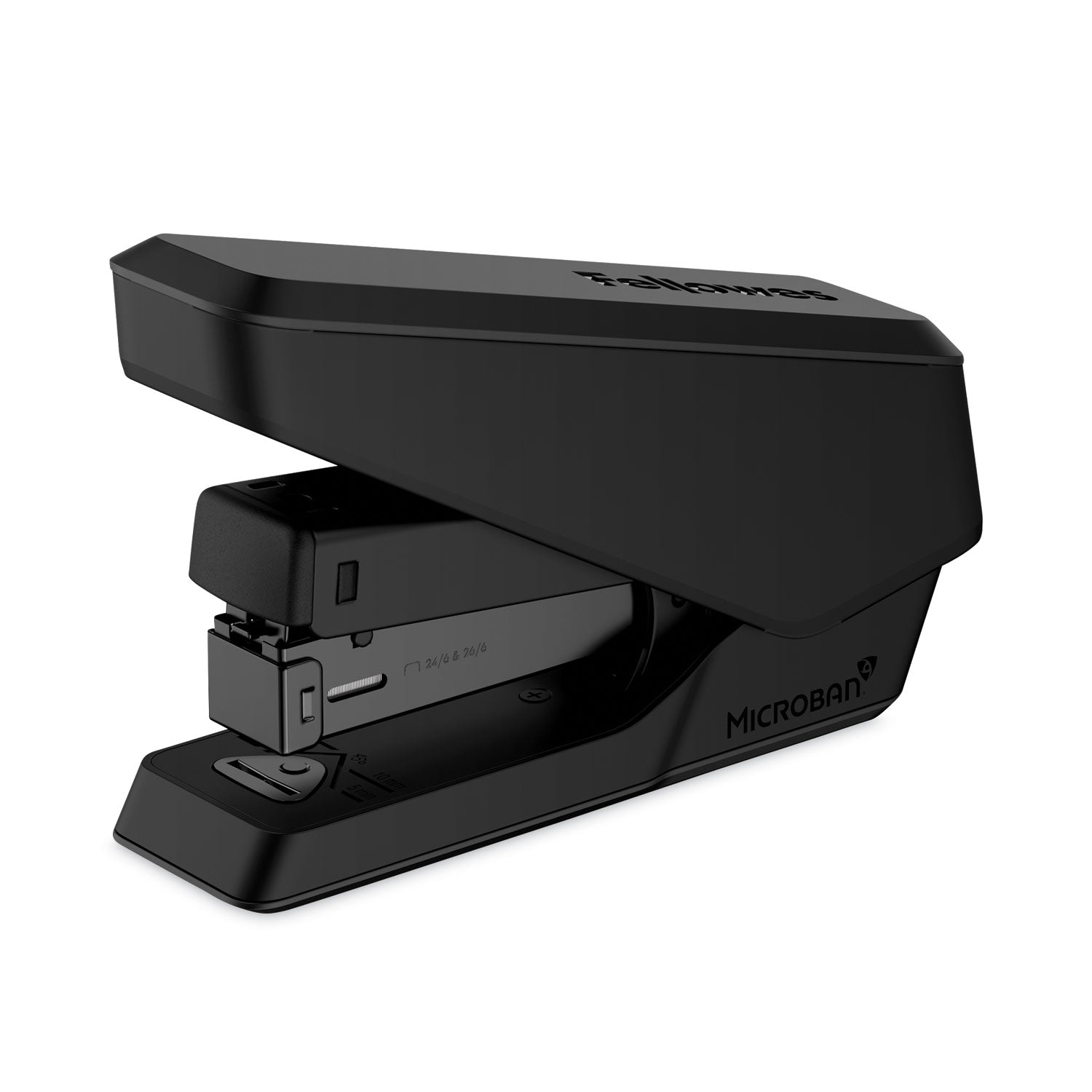 Fellowes LX840 EasyPress Half Strip Stapler, 25-Sheet Capacity, Black (5010601)