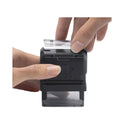 Trodat Printy Do It Yourself Self-Inking Message Stamp, 0.75" x 1.88", Black (5915)