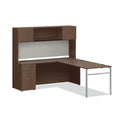 HON Mod Laminate Doors for 72"W Mod Desk Hutch, 17.86 x 14.82, Sepia Walnut  2/Carton (LDR72LMLE1)