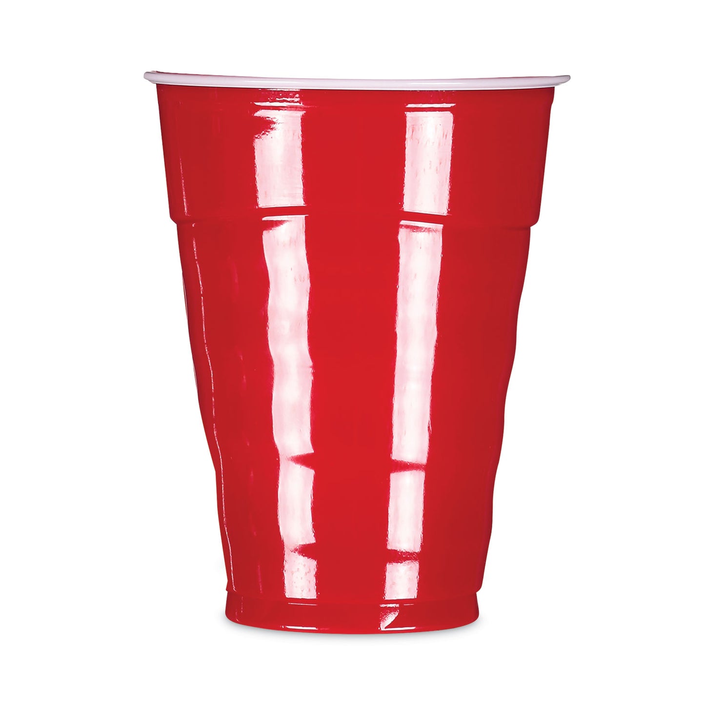 Hefty Easy Grip Disposable Plastic Party Cups, 9 oz, Red, 50/Pack (C20950)