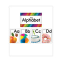 Carson-Dellosa Curriculum Bulletin Board Sets, 27-Piece Set, Alphabet, 16" x 10.5", Multicolor (110517)