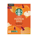 Starbucks Pumpkin Spice Coffee, K-Cups, 22/Box, 4 Boxes/Carton (12412028CT)