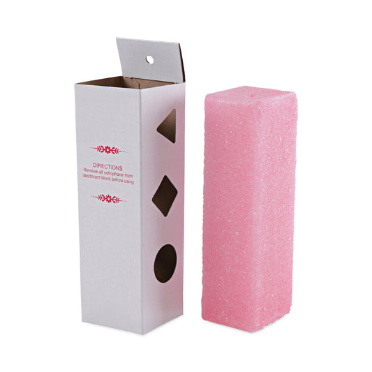 Boardwalk Deodorizing Para Wall Blocks, 24 oz, Pink, Cherry, 6/Box (W24)