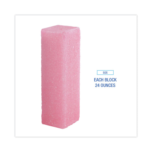 Boardwalk Deodorizing Para Wall Blocks, 24 oz, Pink, Cherry, 6/Box (W24)