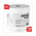 WypAll X50 Cloths, Jumbo Roll, 13.4 x 9.8, White, 1,100/Roll (35015)