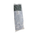 Boardwalk Mop Head, Floor Finish, Wide, Rayon/Polyester, Medium, White/Blue, 12/Carton (552)