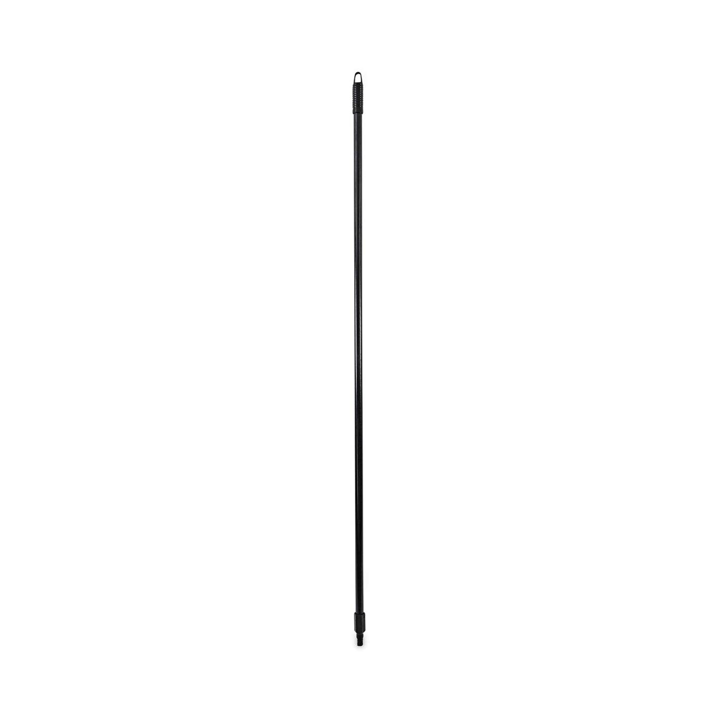 Boardwalk Fiberglass Broom Handle, Nylon Plastic Threaded End, 1" dia x 60", Black (636)