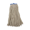 Boardwalk Cut-End Lie-Flat Wet Mop Head, Cotton, 16oz, White, 12/Carton (716CCT)