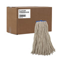 Boardwalk Cut-End Lie-Flat Wet Mop Head, Cotton, 16oz, White, 12/Carton (716CCT)