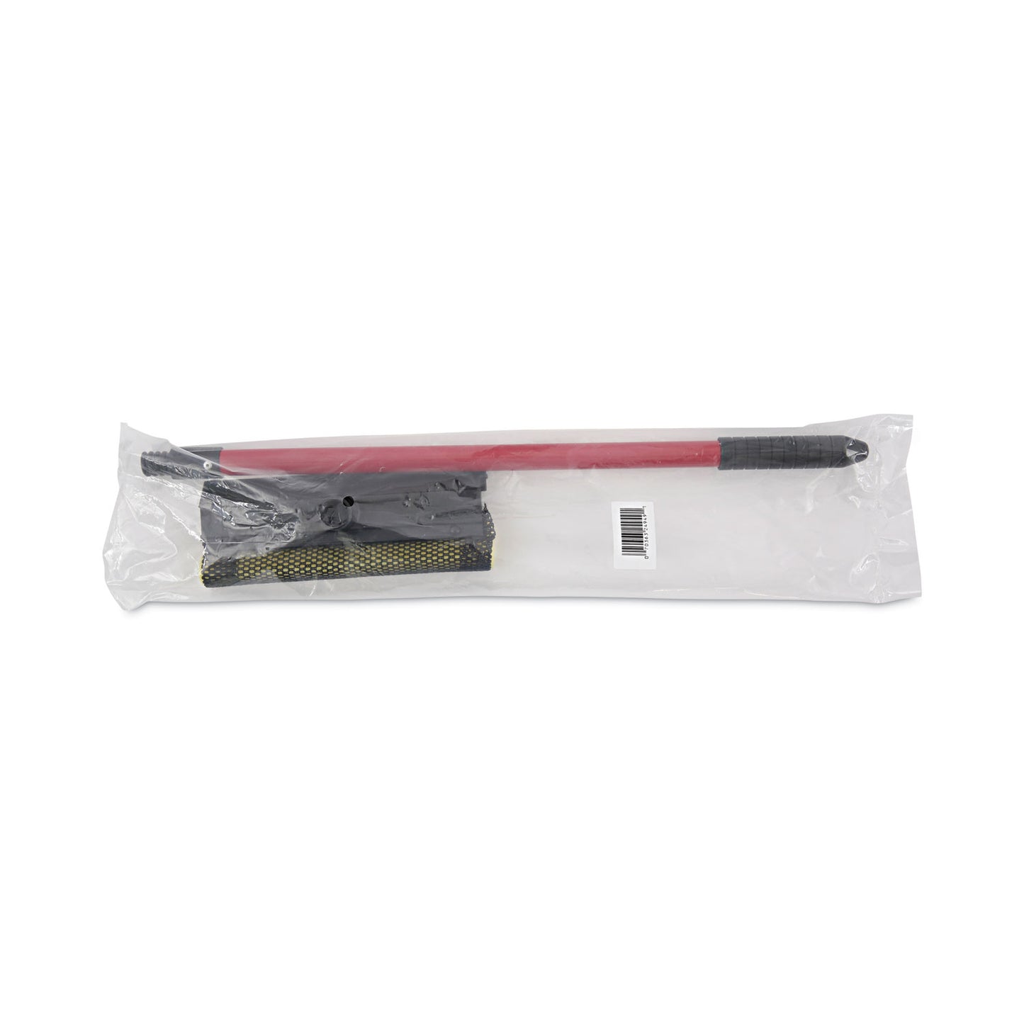 Boardwalk General-Duty Squeegee, 8" Wide Blade, Black/Red, 21" Handle (824)