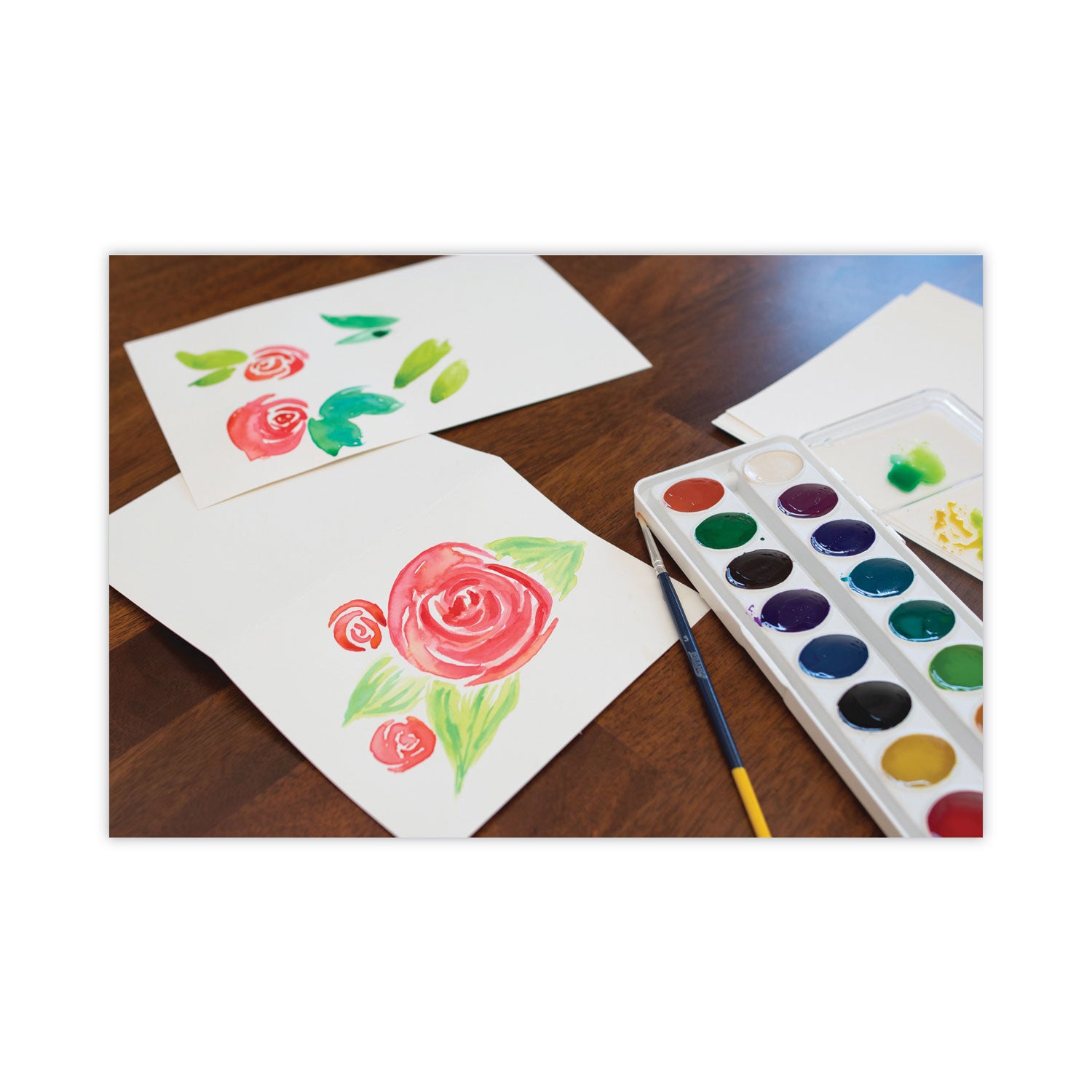 Pacon UCreate Watercolor Paper, 90 lb Text Weight, 6 x 9, 200/Pack (P4935)