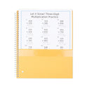 Five Star Wirebound Notebook with Two Pockets, 1-Subject, Wide/Legal Rule, Red Cover, (100) 10.5" x 8" Sheets (5200)